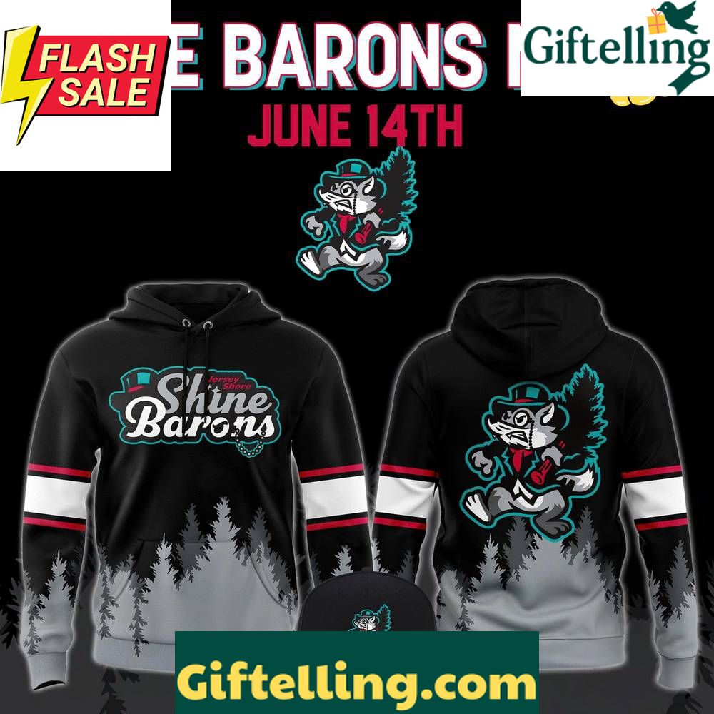 Jersey Shore BlueClaws x Shine Barons Night 2025 Special Hoodie