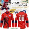 Kalamazoo Wings Deadpool Super Hero Night 2024 Hockey Jersey