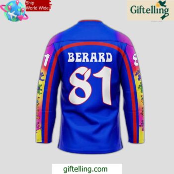 Kalamazoo Wings x Grateful Dead Specialty Hockey Jersey