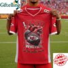 Kansas City Chiefs Football Jersey I Bleed Chiefs White Red