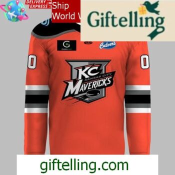 Kansas City Mavericks 2025 Kelly Cup Playoffs Official Hockey Jersey 2