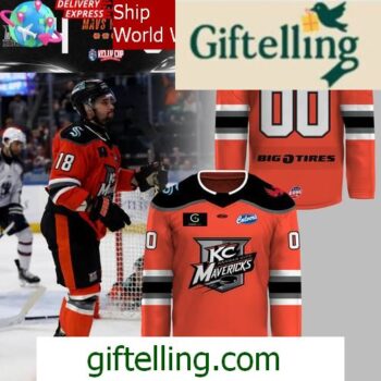 Kansas City Mavericks 2025 Kelly Cup Playoffs Official Hockey Jersey