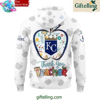 Kansas City Royals Teacher Appreciation Night 2025 Hoodie 3