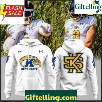 Kent State Golden Flashes White Uniform 2025 Special Hoodie