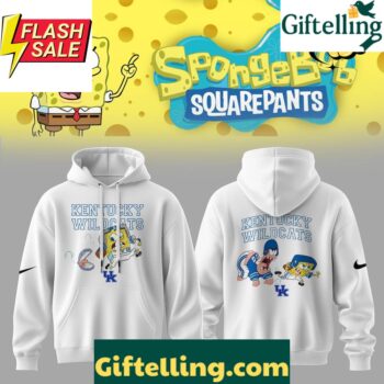 Kentucky Wildcats x SpongeBob Squarepants Special Hoodie