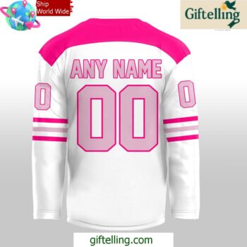 Kitchener Rangers Pink In The Rink 2024 Hockey Jersey