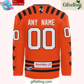 Knoxville Ice Bears 2025 SPHL Playoffs Hockey Jersey 3