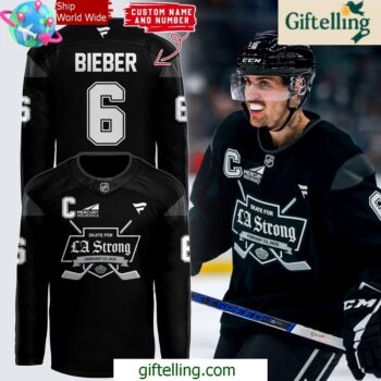 LA Strong Los Angeles Kings Limited Black Jersey
