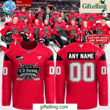 LA Strong Los Angeles Kings Limited Red Jersey