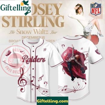 Las Vegas Aces Lindsey Stirling The Snow Waltz Holiday Tour 2025 Baseball Jersey