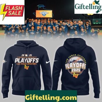 Las Vegas Aviators 2025 Playoffs Navy Hoodie