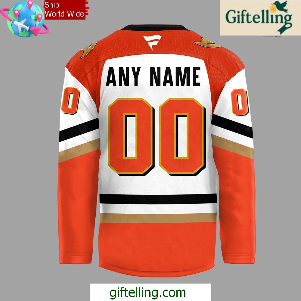 Limited Edition Anaheim Ducks Orange Country Jersey New Logo 2024 Limited Edition Anaheim Ducks Orange Country Jersey New Logo 2024