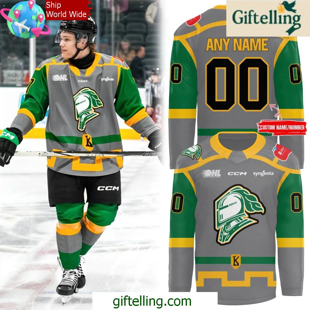 London Knights x Midwest Division Champions 2025 Jersey