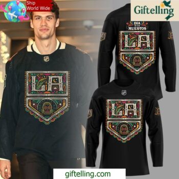Los Angeles Kings Dia De Los Muertos Special Hockey Jersey