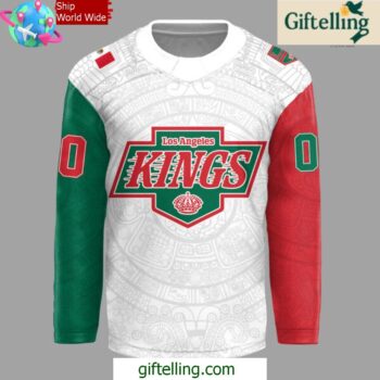 Los Angeles Kings Mexican Heritage Night 2025 Hockey Jersey