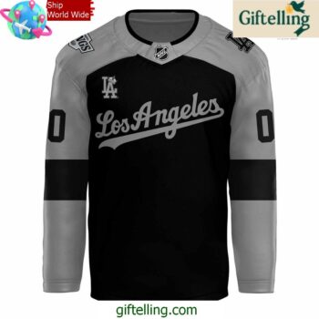 Los Angeles Kings x Dodgers Night Special Hockey Jersey