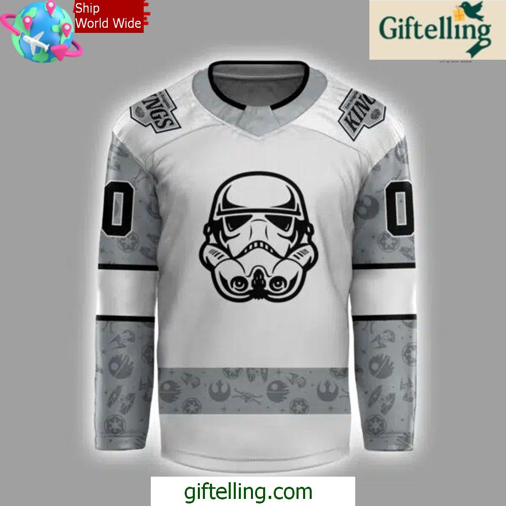Los Angeles Kings x Star Wars Night Custom Hockey Jersey Los Angeles Kings x Star Wars Night Custom Hockey Jersey