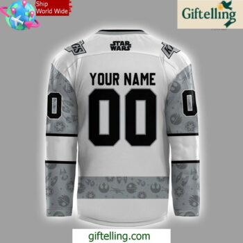 Los Angeles Kings x Star Wars Night Custom Hockey Jersey