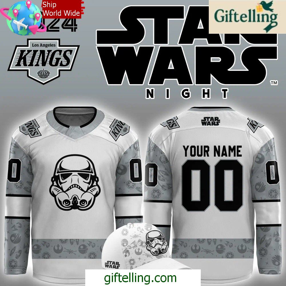 Los Angeles Kings x Star Wars Night Custom Hockey Jersey