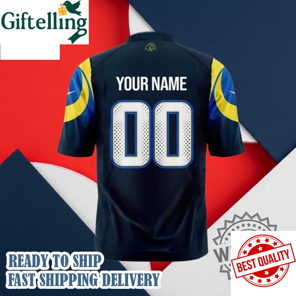 Los Angeles Rams New Rivalries Uniform 2025 Custom Football Jersey