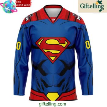 Macon Mayhem x Superman 2025 Jersey