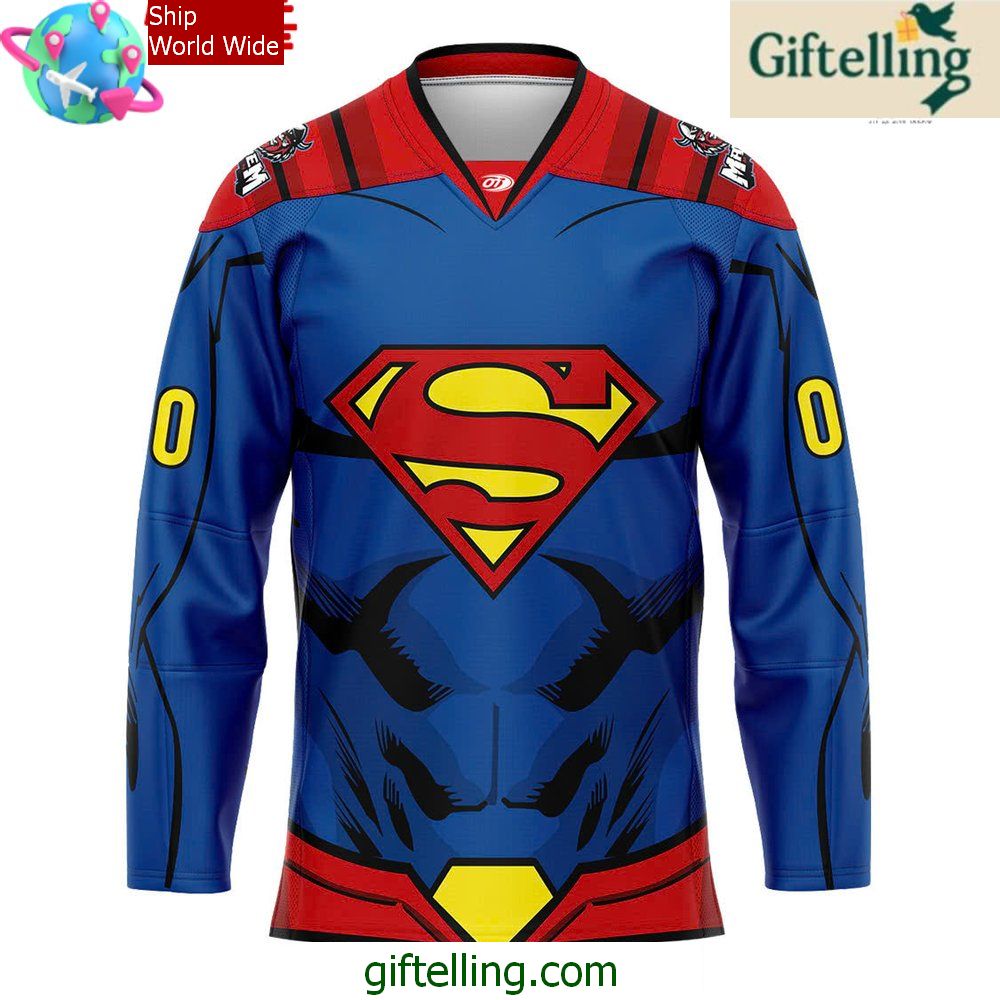 Macon Mayhem x Superman 2025 Jersey Macon Mayhem x Superman 2025 Jersey
