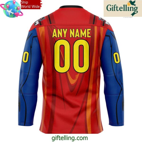 Macon Mayhem x Superman 2025 Jersey