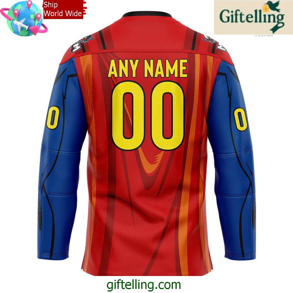 Macon Mayhem x Superman 2025 Jersey Macon Mayhem x Superman 2025 Jersey