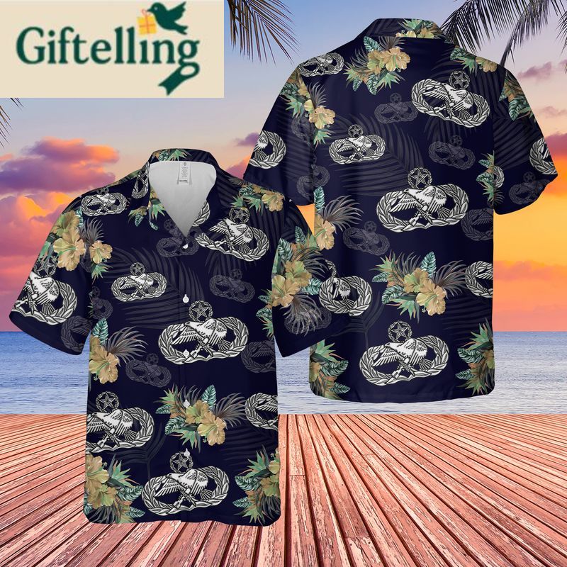 Maintenance Badge (Master USAF) Hawaiian Shirt 1