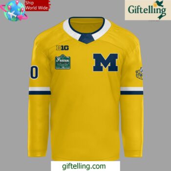 Michigan Wolverines Wrigley Field Frozen Confines 202425 Hockey Jersey