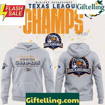 Midland RockHounds Texas League South Division Champions Special Hoodie