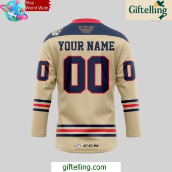 Milwaukee Admirals New 2024 Beige Alternate Hockey Jersey