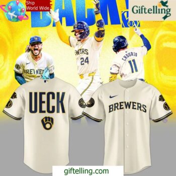 Milwaukee Brewers Bob Uecker Legacy Limited Baseball Jersey