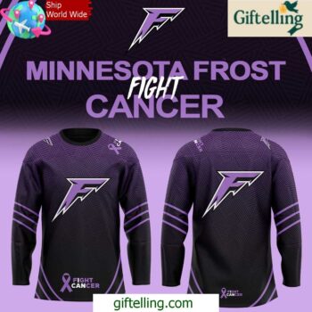 Minnesota Frost Fight Cancer 2025 Jersey