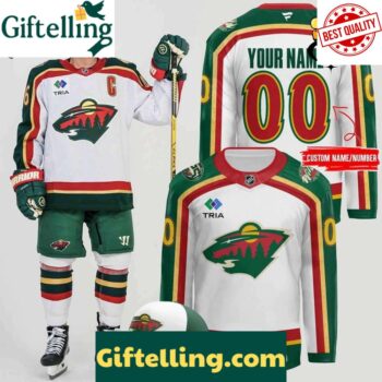 Minnesota Wild 25th Anniversary Premium Custom Hockey
