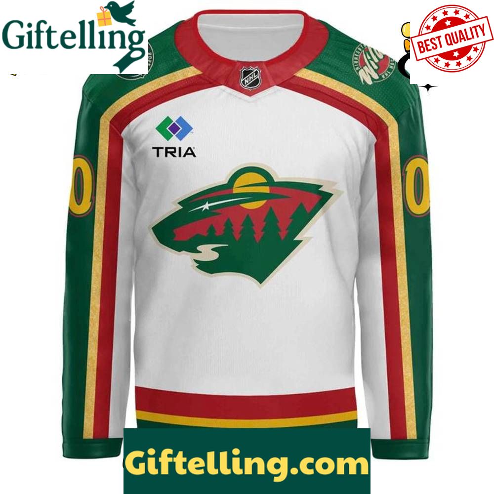 Minnesota Wild 25th Anniversary Premium Custom Hockey Jersey