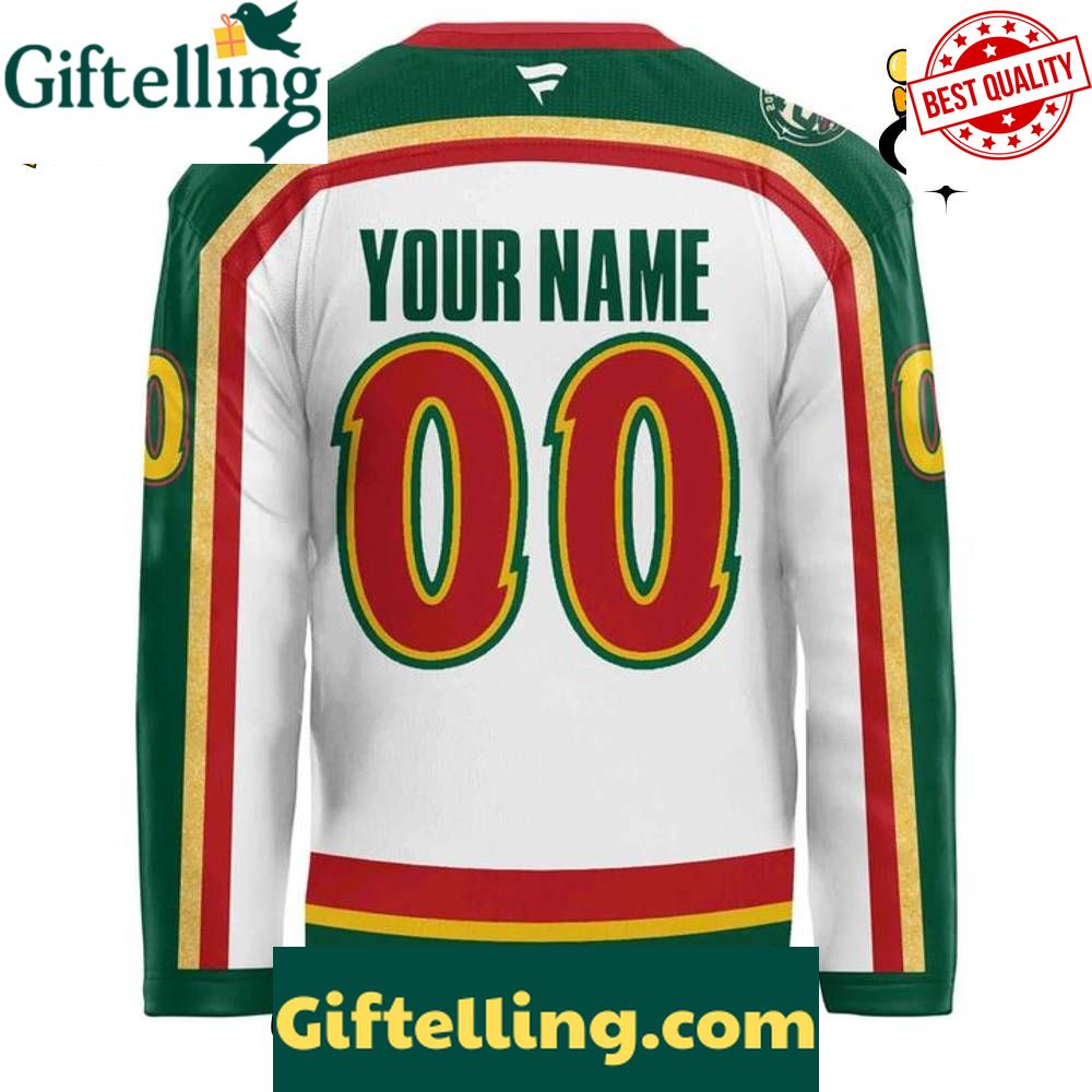 Minnesota Wild 25th Anniversary Premium Custom Hockey Jersey