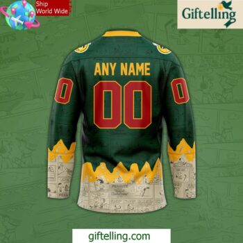Minnesota Wild 75th Anniversary of Peanuts Jersey