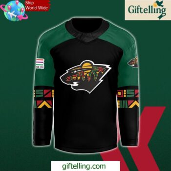 Minnesota Wild Black History Celebration Special Hockey Jersey