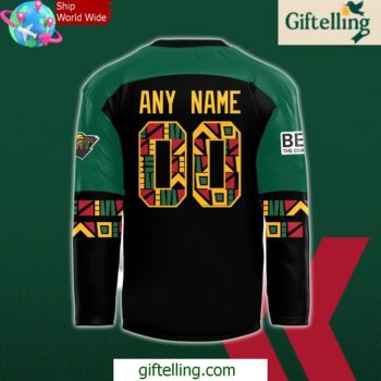 Minnesota Wild Black History Celebration Special Hockey Jersey