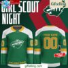 Minnesota Wild Girl Scout Night Special Edition Hockey Jersey