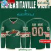 Minnesota Wild Hockey Jersey Margaritaville Night Special Edition