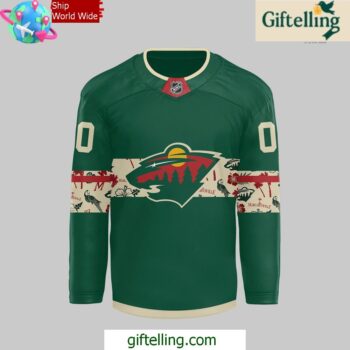 Minnesota Wild Margaritaville Night Special Edition Hockey Jersey