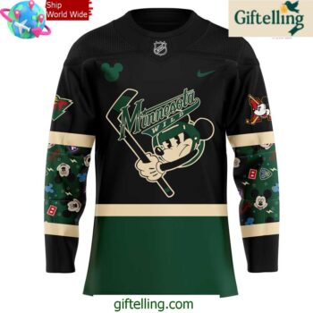 Minnesota Wild Mickey Friends Special Hockey Jersey