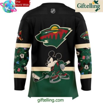 Minnesota Wild Mickey Friends Special Hockey Jersey