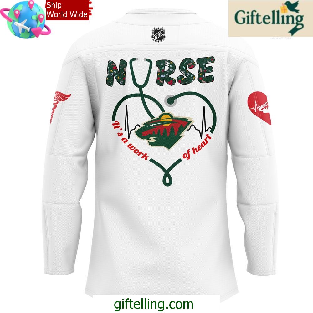 Minnesota Wild Nurses Appreciation 2025 Jersey 3 Minnesota Wild Nurses Appreciation 2025 Jersey 3