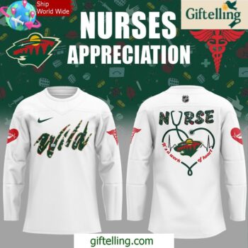 Minnesota Wild Nurses Appreciation 2025 Jersey