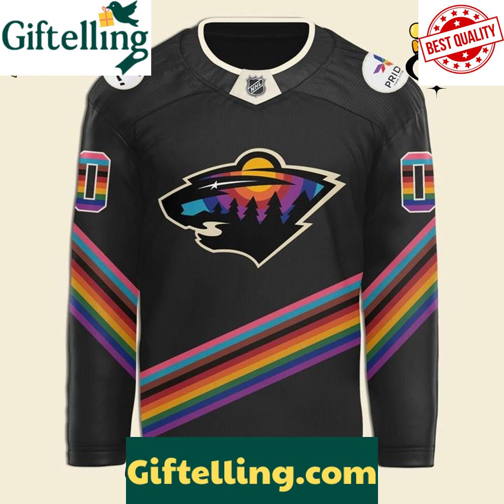 Minnesota Wild Pride Night 2025 Special Hockey Jersey