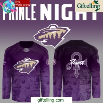 Minnesota Wild Prince Night 2025 Hockey Jersey