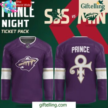 Minnesota Wild Prince Night Limited Hockey Jersey